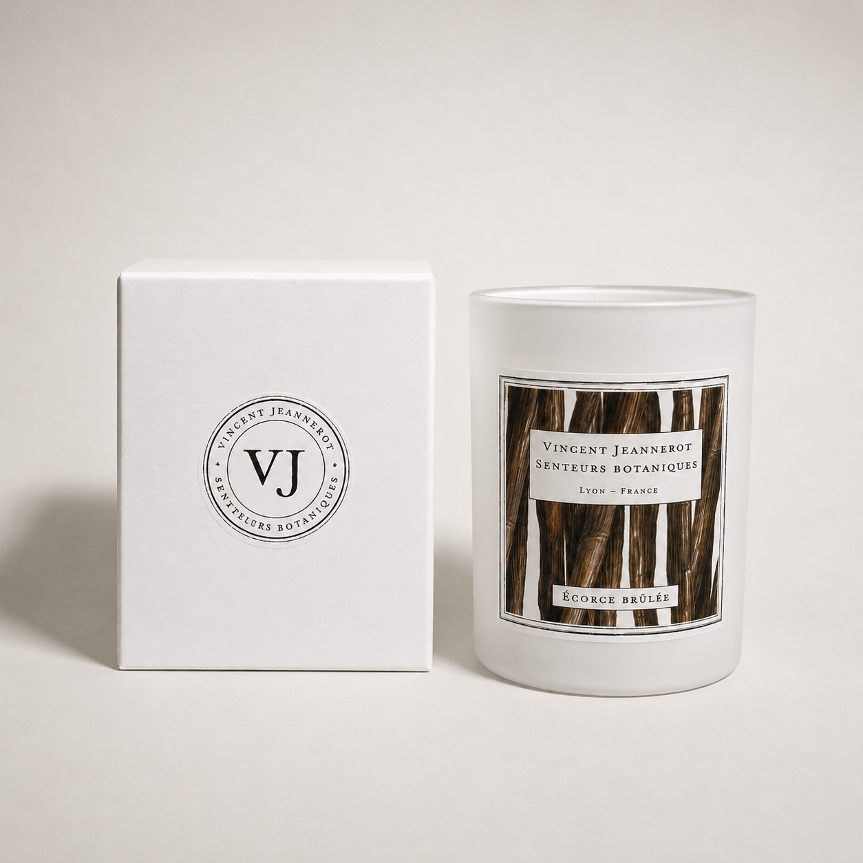 Bougie parfumée "Ecorce brûlée"