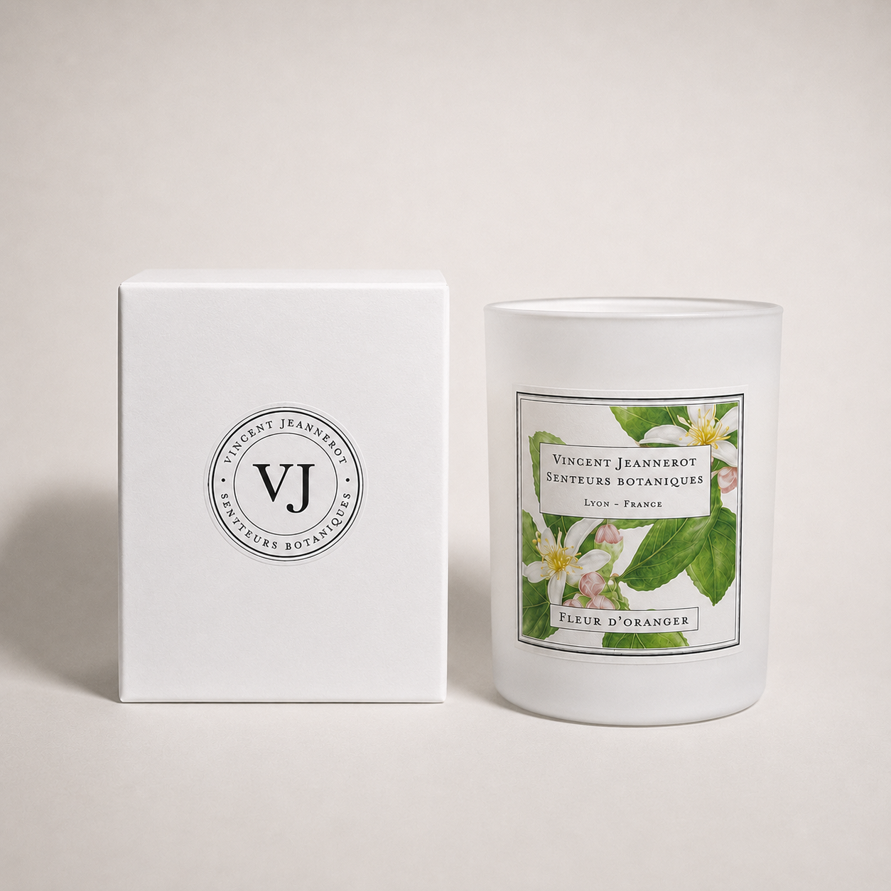 Bougie parfumée "Fleur d'oranger"