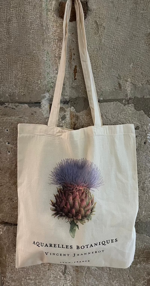 Totebag - Artichaut en fleur