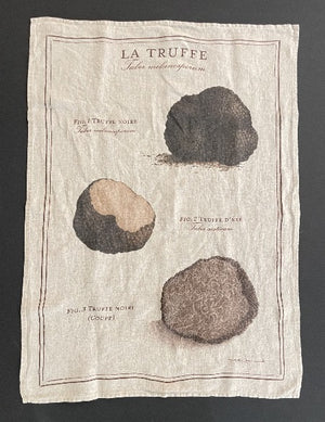 Torchon en lin "Truffe"