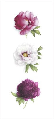 Triptyque 3 pivoines